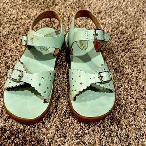 Girls teal sandal
